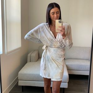 Young, Fabulous & Broke tie dye washed dress